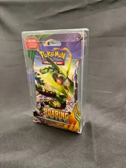Pokemon XY Roaring Skies Booster Sleeved Blister Pack Art Set (4 Packs) Sealed. - Image 1