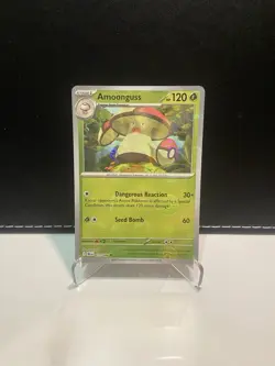 Amoonguss S&V: Black Bolt #011/086 Pokeball reverse holo Pokemon TCG - Image 1