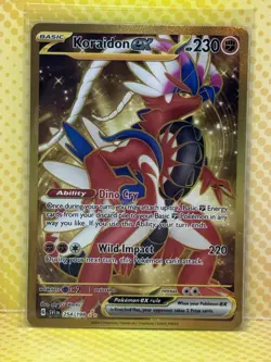 Koraidon ex 254/198 - Scarlet & Violet Base - Hyper Rare - Pokemon TCG - Image 1