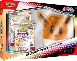 Pokemon TCG Prismatic Evolutions Accessory Pouch Special Collection New / Sealed - Image 1