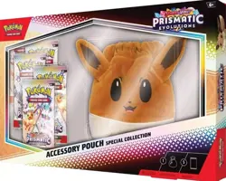 Pokemon TCG Prismatic Evolutions Accessory Pouch Special Collection New / Sealed - Image 2