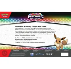 Pokemon TCG Prismatic Evolutions Accessory Pouch Special Collection New / Sealed - Image 3