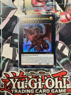 Disaster, Dragon Ruler Of All Apocalypses Ultra Rare ALIN-EN049 Yugioh - Image 1