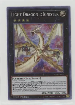 Light Dragon @ Ignister YuGiOh Speed Duel: Ignition Assault 1st Edition 00jz - Image 1