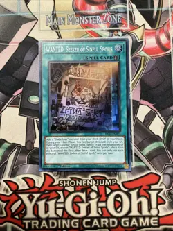 WANTED: Seeker Of Sinful Spoils Super Rare RA03-EN074 Yugioh - Image 1