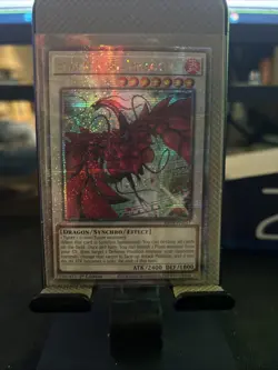 Black Rose Dragon (Alt Art) RA04-EN057 Quarter Century Secret Rare -Yugioh Tcg - Image 1