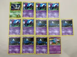 Zubat & Golbat Pokemon TCG Card Lot (12) Assorted Sets Japanese Kogas Golbat - Image 1