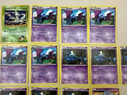 Zubat & Golbat Pokemon TCG Card Lot (12) Assorted Sets Japanese Kogas Golbat - Image 3