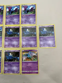Zubat & Golbat Pokemon TCG Card Lot (12) Assorted Sets Japanese Kogas Golbat - Image 5