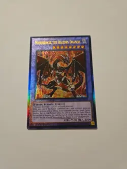 Yu-Gi-Oh! Masquerade the Blazing Dragon 1st Edition Secret Rare Card RA02-EN022 - Image 2