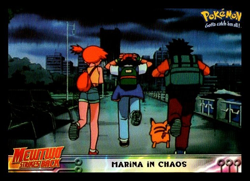 1998 Topps Pokemon Mewtwo Strikes Back Card #14 - "Marina In Chads" - Image 1