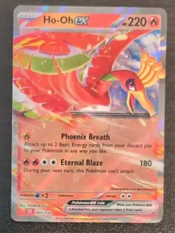 Ho-Oh ex 007/034 Holo Promo Pokemon TCG Card - Image 3