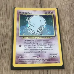Pokemon TCG Wobbuffet Neo Discovery 16/75 Rare Holo Card - Image 1