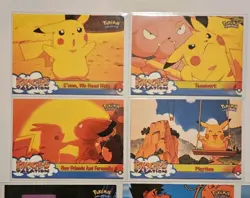 Topps Pokemon 10 Card Lot Vintage Lot #4 - LP - Image 2