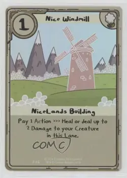 2014 Adventure Time: Card Wars Expansion Sets Nice Windmill 1t6 - Image 1