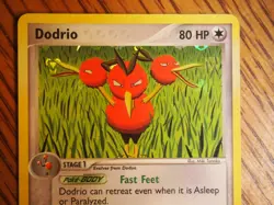 Pokemon 2004 Pokemon Ex Hidden Legends Dodrio foil card, mint condition - Image 3