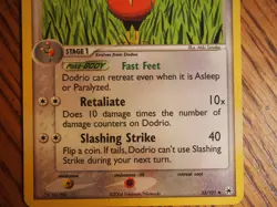 Pokemon 2004 Pokemon Ex Hidden Legends Dodrio foil card, mint condition - Image 4