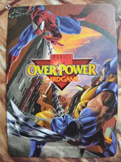 OverPower PowerSurge Marvel Fleer 1995 Beast Acrobatics Special Card NM - Image 2