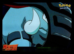 1998 Topps Pokemon Mewtwo Strikes Back Card #11 - "Donfan" - Image 1