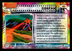 1998 Topps Pokemon Mewtwo Strikes Back Card #11 - "Donfan" - Image 2
