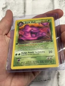 Pokemon 1st Ed Dark Muk Non-Holo WOTC Pokemon Card 41/82 Rocket Set NM Card WOTC - Image 2