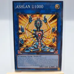 Yugioh TCG Trading Card Single Ashlan U1000 #085 Cyberse Link Effect - Image 1