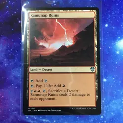 Ramunap Ruins 0311 Non Foil Uncommon Outlaws of Thunder Junction MTG NM - Image 1