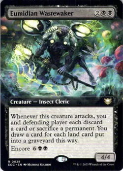 MTG Eumidian Wastewaker (Extended) (28) | NM | Cmd: Edge of Eternities (EOC) - Image 1