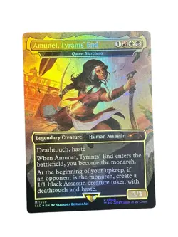 MTG Amunet, Tyrants' End/Queen Marchesa (Rainbow Foil) SLD #1559 - Image 1