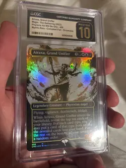 MTG Atraxa, Grand Unifier (Showcase, Step-and-Compleat Foil) - CGC Pristine 10 - Image 1