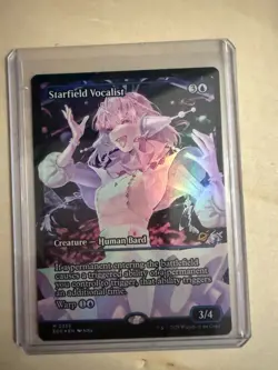 Starfield Vocalist (Showcase) [Edge of Eternities] Magic MTG - Image 1