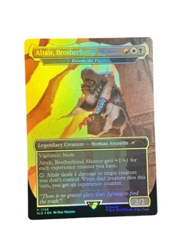 MTG Altair, Brothehood Mentor/Kelsien, The Plague (Rainbow Foil) SLD #1558 - Image 1