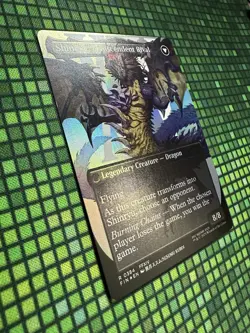 MTG Zenos yae Galvas #0384 Foil Borderless Rare FINAL FANTASY (FIN) - Image 5