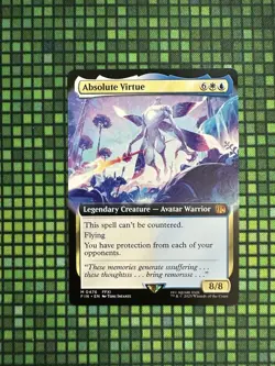 MTG Absolute Virtue #0476 Extended Art Mythic FINAL FANTASY (FIN) - Image 1