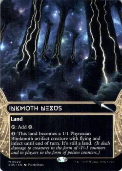 MTG Inkmoth Nexus (Borderless) (20) | NM | Edge of Eternities (EOS) IN HAND - Image 1