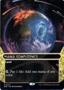 MTG Mana Confluence (Borderless) (25) | NM | Edge of Eternities (EOS) IN HAND - Image 1