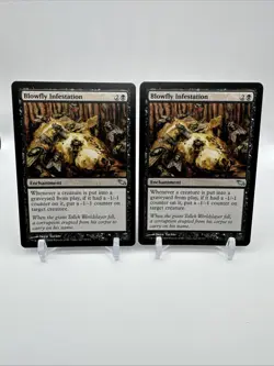 2x Blowfly Infestation Shadowmoor NM MTG -1/-1 Combo EDH Enchantment Lot - Image 5