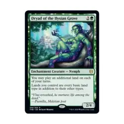 WOTC MtG Theros Beyond Death Dryad of the Ilysian Grove (R) (Foil) NM - Image 1
