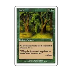 WOTC MtG 7th Ed Lure (U) (Foil) VG - Image 1