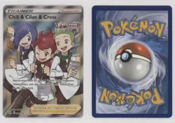 Chili & Cilan & Cress Ultra Rare Pokemon Sword & Shield Fusion Strike #258 1ij5 - Image 3