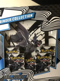 Pokemon TCG Scarlet Violet Black Bolt Binder Collection - Image 1