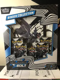 Pokemon TCG Scarlet Violet Black Bolt Binder Collection - Image 2