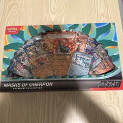 Pokemon Masks of Ogerpon Premium Collection Box New Sealed - Image 1