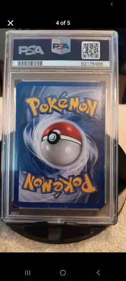 2000 POKEMON BASE SET 2 #4 CHARIZARD-HOLO PSA 5 - Image 4