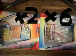 Pokemon Prismatic Evolutions Poster Box Promos (x2) & Poster (x8) NO PACKS - Image 1