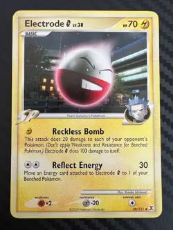Pokemon TCG Rising Rivals Electrode 39/111 Uncommon HP - Image 1