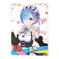 Goddess Story Rainbow Edition NSWY Waifu Card LR 011 - Re Zero Rem - Image 1