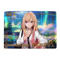 Goddess Story Rainbow Edition NSWY Waifu Card SEC 001 - Kitagawa Marin - Image 1