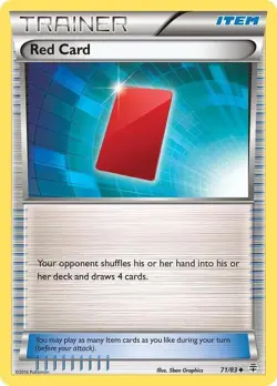 Red Card - 71/83 - Pokemon TCG XY : Generations - Image 1