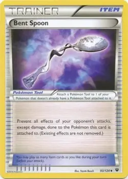 Bent Spoon 93/124 Uncommon - Pokemon XY Fates Collide Card - Image 1